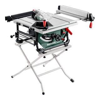 Metabo tafelcirkelzaag TS 254 M met onderstel TSU; doos