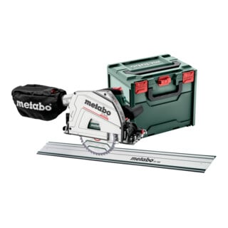 Metabo Tauchcirkelzaag KT 66 BL (691219000) met geleiderail FS 160, metaBOX 340