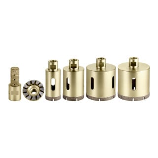 Metabo Tegel-diamantboorset "Dry", 6 stuks, M14