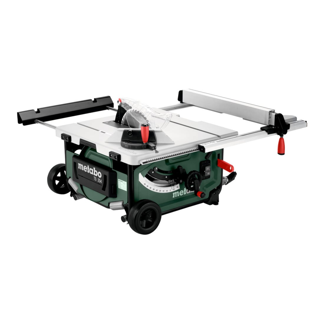 Metabo Tischkreissäge TS 254 mit Untergestell und Trolleyfunktion; Karton