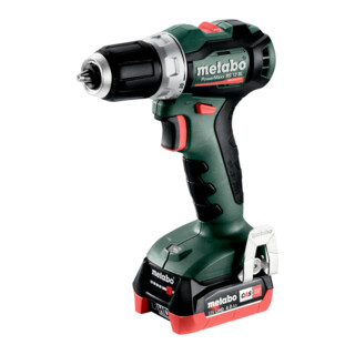Metabo Trapano-avvitatore a batteria PowerMaxx BS 12 BL (601044800) metaBOX 118; 12V 2x4Ah LiHD + ASC 55