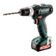 Metabo Trapano avvitatore a percussione a batteria PowerMaxx SB 12X 118, 12 V 2x2 Ah ioni di litio + SC 30-1