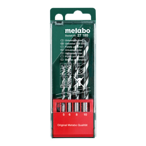Metabo Universalbohrer-Kassette, 4-teilig