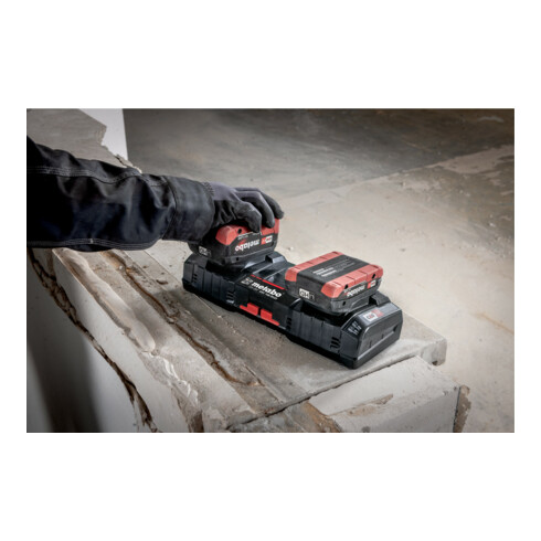 Metabo universeel dubbel snellaadapparaat ASC 145 DUO , 12-36 V, "AIR COOLED", EU