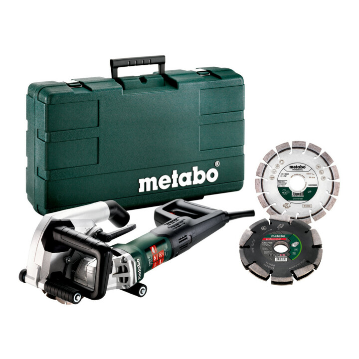 Metabo wandgroeffrees MFE 40 met 20 mm diamant freesschijf universeel; plastic koffer