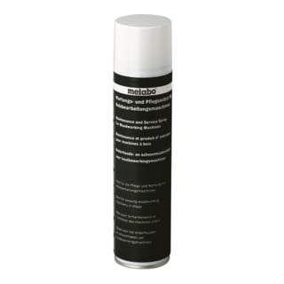 Metabo Wartungs- und Pflegespray für Holzbearbeitungsmaschinen (400 ml)