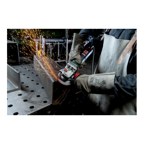 Metabo Winkelschleifer WE 19-125 Q M-Brush mit Schnellspannnmutter; Karton
