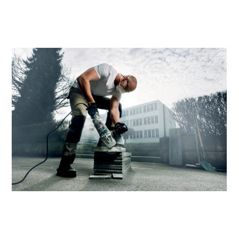 Metabo Winkelschleifer WE 22-230 MVT mit drehbarem Haupthandgriff, Totmannschalter; Karton