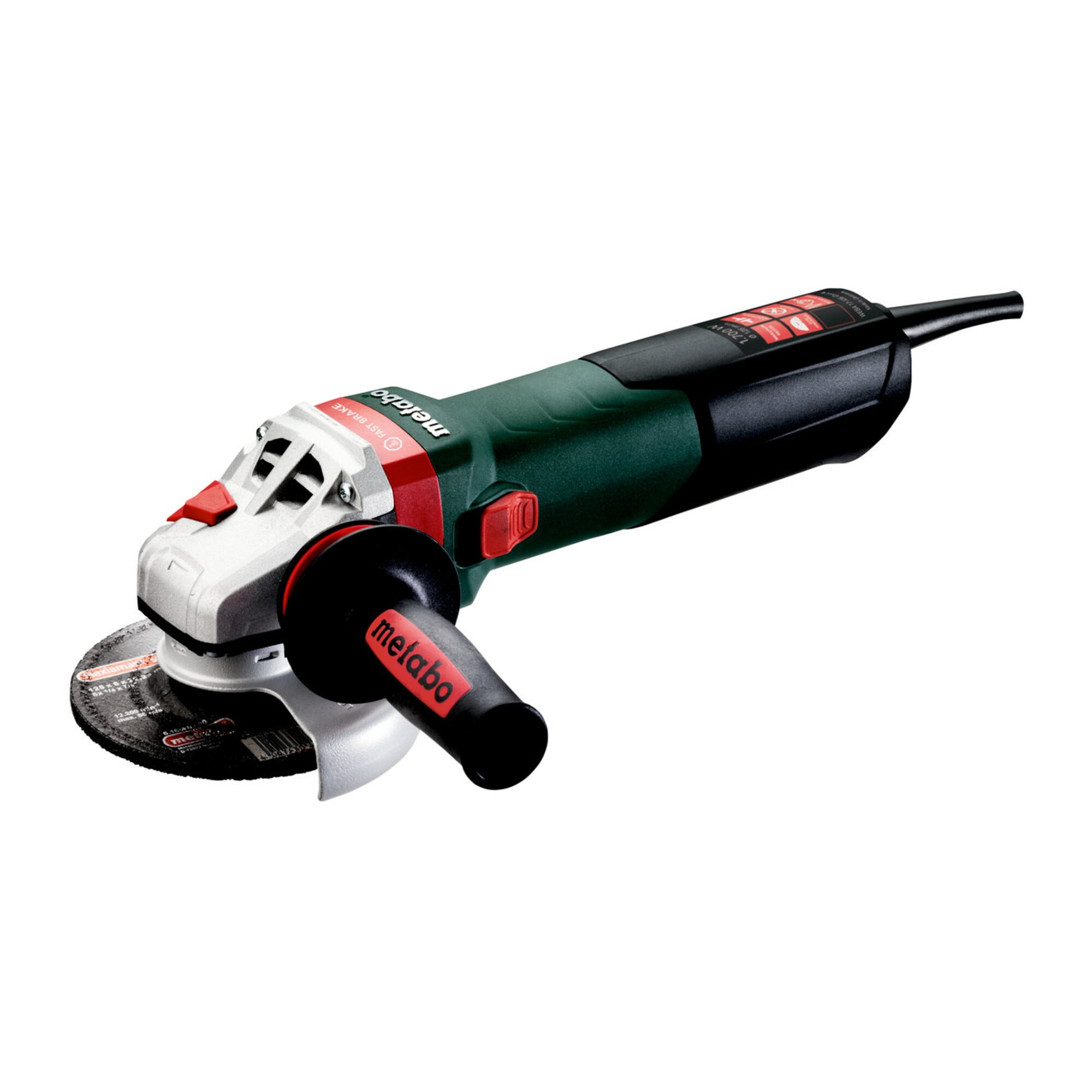 Metabo Winkelschleifer WEBA 17-125 Quick Karton