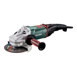 Metabo Winkelschleifer WEPBA 24-180 MVT Quick mit Bremse, Schnellspannmutter, drehbarem Haupthandgriff, Totmannschalter; Karton