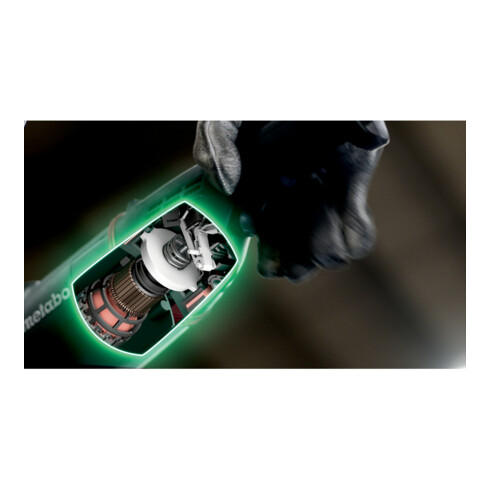 Metabo Winkelschleifer WEPBA 24-180 MVT Quick mit Bremse, Schnellspannmutter, drehbarem Haupthandgriff, Totmannschalter; Karton