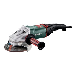 Metabo Winkelschleifer WEPBA 24-180 MVT Quick mit Bremse, Schnellspannmutter, drehbarem Haupthandgriff, Totmannschalter;