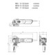 Metabo Winkelschleifer WEV 17-125 Quick mit Drehzahlregelung, Schnellspannmutter; Karton-4