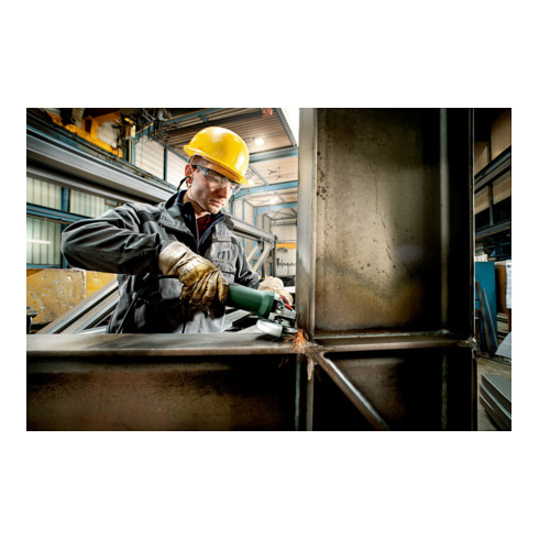 Metabo Winkelschleifer WEVA 15-125 Quick mit Drehzahlregelung, Schnellspannnmutter; Karton