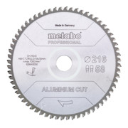 Metabo zaagblad "aluminium cut - professional"