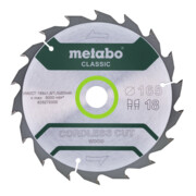 Metabo cirkelzaagblad "cordless cut wood", kwaliteitsklassieker, voor handcirkelzagen, in doos