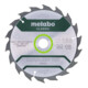 Metabo zaagblad "cordless cut wood - classic", 165x1,6/1,0x20 Z18 WZ 20° /B