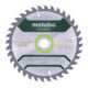 Metabo zaagblad "cordless cut wood - classic", 165x1,6/1,0x20 Z36 WZ 15°