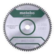 Metabo cirkelzaagblad "multi cut", kwaliteitsklassieker, voor semi-stationaire cirkelzagen, in blisterverpakking