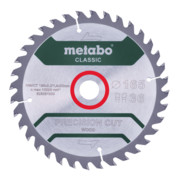 Metabo zaagblad "precision cut wood - classic", 165x1,8/1,2x20 Z42 WZ 5° /B