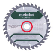 Metabo zaagblad "precision cut wood - classic", 165x1,8/1,2x20 Z42 WZ 5° /B-4