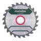 Metabo zaagblad "precision cut wood - classic", 190x2,0/1,4x30 Z24 WZ 15° /B