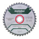Metabo zaagblad "precision cut wood - classic", 216x2,4/1,8x30, Z40 WZ 5°neg.