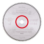 Metabo zaagblad "precision cut wood - professional", 305x2,4/1,8x30, Z84 WZ 5° neg.-3