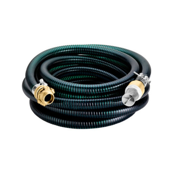 Metabo zuigslangset met messing koppelstukken 7 m, 1" (25 mm)
