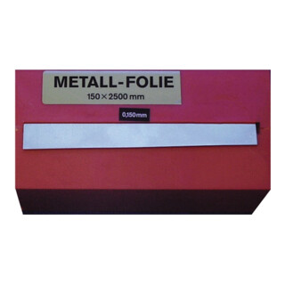 Metallfolie D.0,400mm STA L.2500mm B.150mm