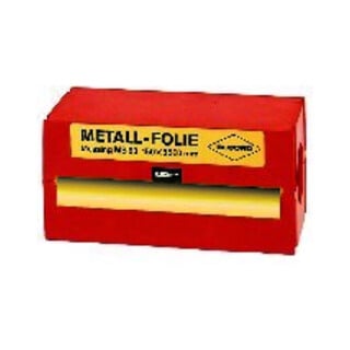Metallfolie Messing 150x2500x0,075mm RECORD