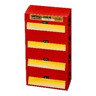 Metallfolie-Set Messing 150x1200mm RECORD