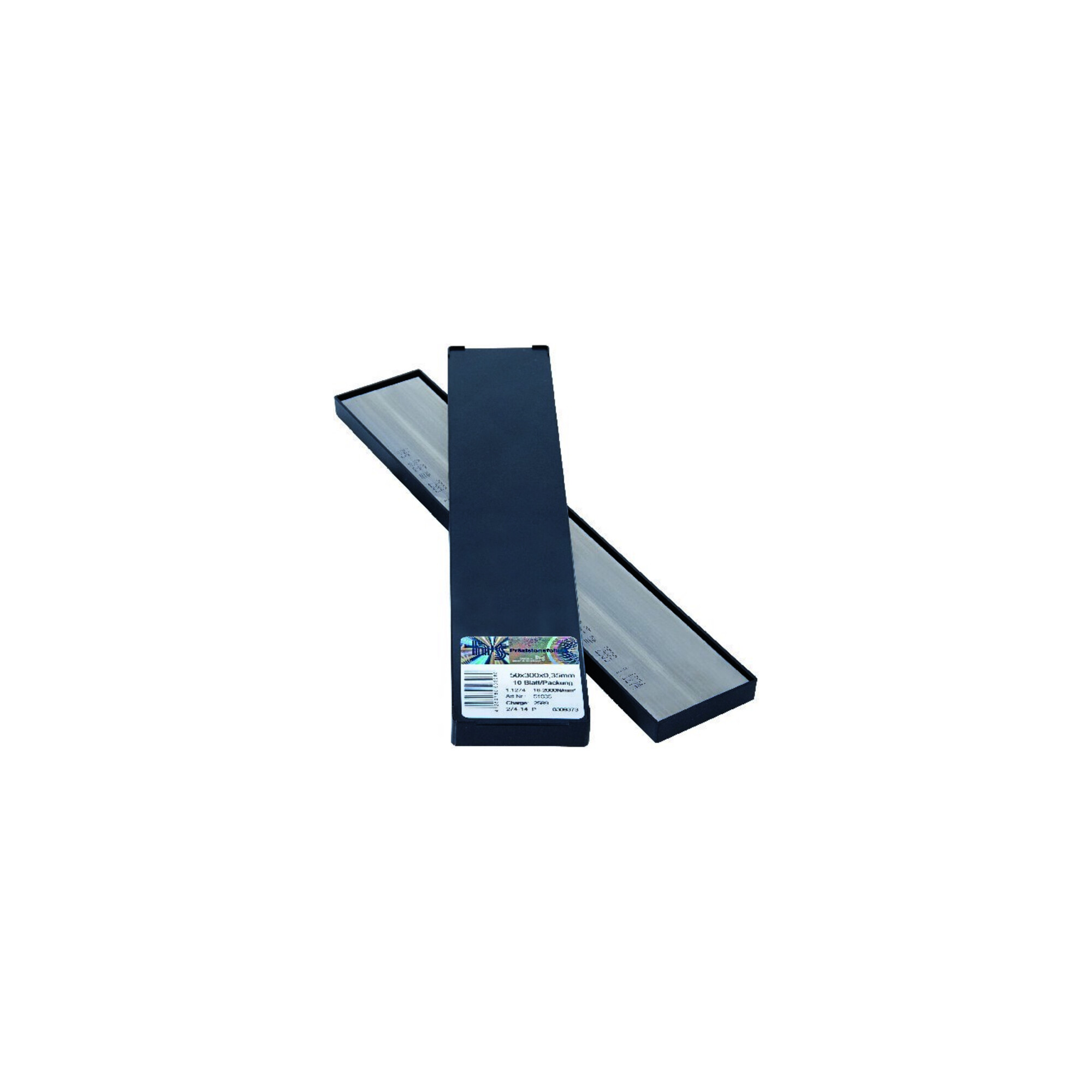 Metallfolien Plattenware 50x300x0,90mm 10Bl/P H+S ; h+s Folien