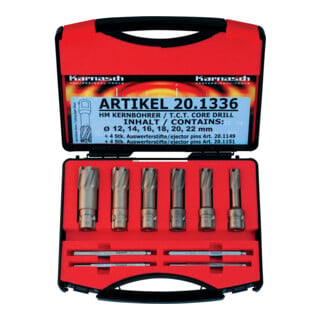 metallkraft Kernbohrer-Set HARD-LINE 40 Universal Metallkraft
