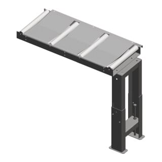 metallkraft Rollenbahn 1000 x 390 mm 350 kg/m