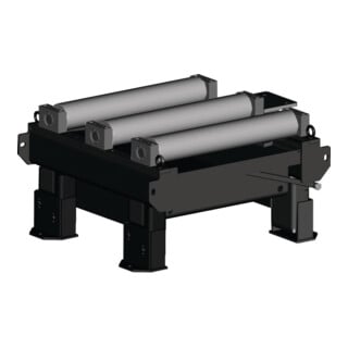 metallkraft Rollenbahn 1000 x 800 mm