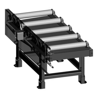 metallkraft Rollenbahnverlängerung 2000 x 620 mm motorisch