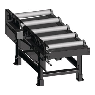 metallkraft Rollenbahnverlängerung 2000 x 800 mm motorisch
