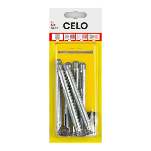 CELO Blister ancrage pour cadre métallique MR 10-92 10 mm