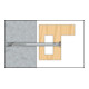 CELO Blister ancrage pour cadre métallique MR 10-92 10 mm-2