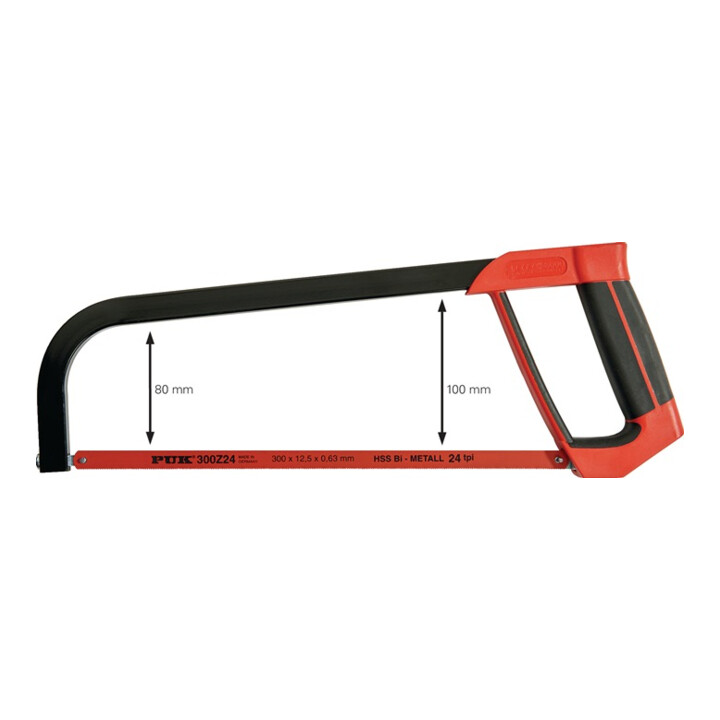 Metallsägebogen 3000 Profi Kompakt ergonomische Sägelinie 300 mm