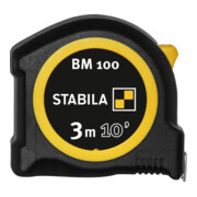 Mètre à ruban de poche STABILA BM 100, 3 m (10'), échelle cm/pouce-2