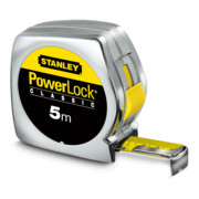 Mètre à ruban Stanley Powerlock plastique 5m/19mm