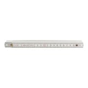 Mètre pliant en bois Stabila blanc 2 m-1