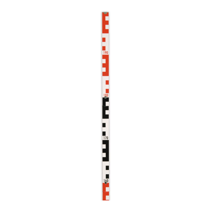 Mètre pliant en bois STABILA Type 1407 GEO, 2 m, blanc, graduations métriques/géo