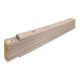 Mètre pliant en bois STABILA Type 407 N, 2 m, teinte naturelle, graduation métrique, avec équerre, certifié PEFC