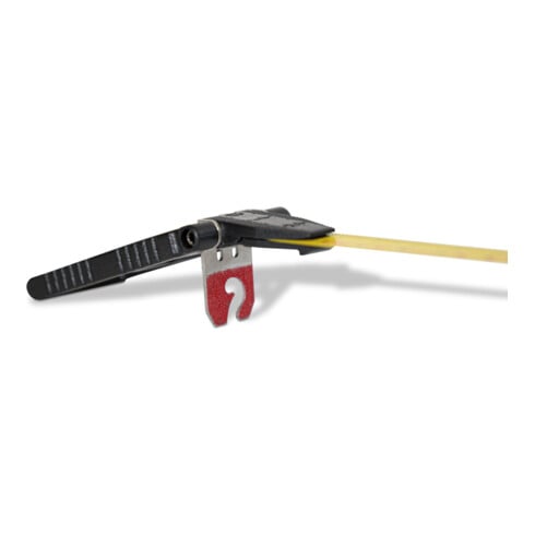 STABILA Mètre à ruban cadre LBM 1000 bande acier avec échelle métrique, crochet universel