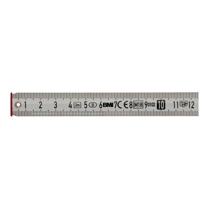 Mètre-ruban de poche BMImeter L. 2 m l. de bande 16 mm mm/cm EG II plastique BMI