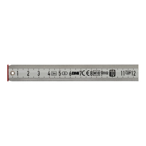 Metre Ruban De Poche Bmimeter L 3 M L De Bande 16 Mm Mm Cm Eg Ii Plastique Bmi Contorion Fr