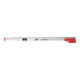 Mètre télescopique mEssfix plage de mesure 1,07 - 5 m L. 1,07 m 1,7 kg NEDO-1